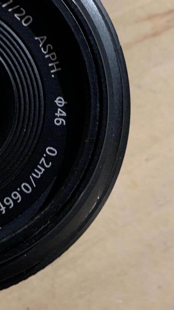 Panasonic LUMIX 20mm F1.7 H-H020　良品