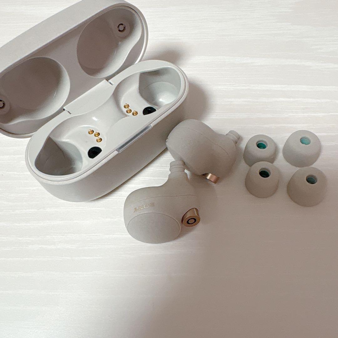 【新品未使用】 SONY プラチナシルバー ソニー WF-1000XM4 ソニー