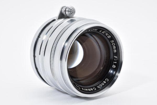 ★希少美品★キヤノンレンズ L 50mm F1.8 希少初期型 #596