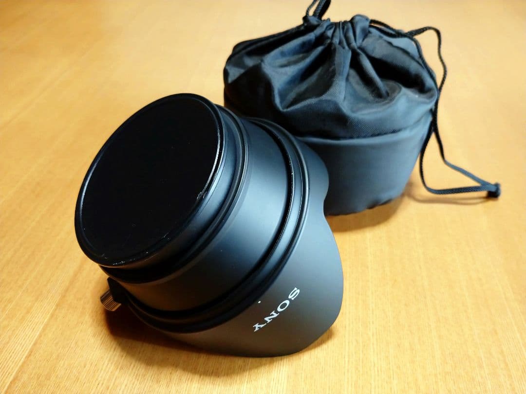 中古 SONY ワイドコンバージョンレンズ VCL-0872 フード付き