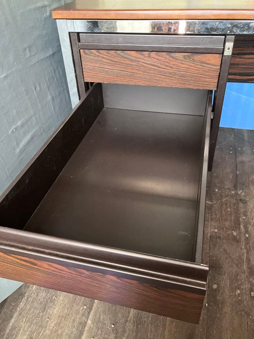 ☆GE204【中古品】ヴィンテージデスク　幅129cm