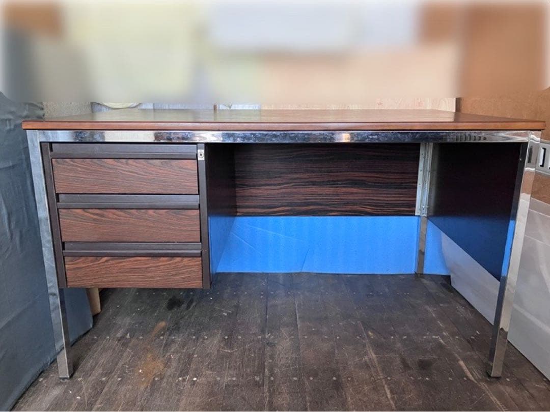 ☆GE204【中古品】ヴィンテージデスク　幅129cm