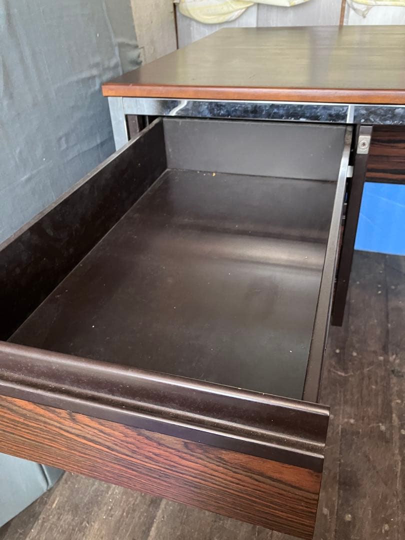 ☆GE204【中古品】ヴィンテージデスク　幅129cm