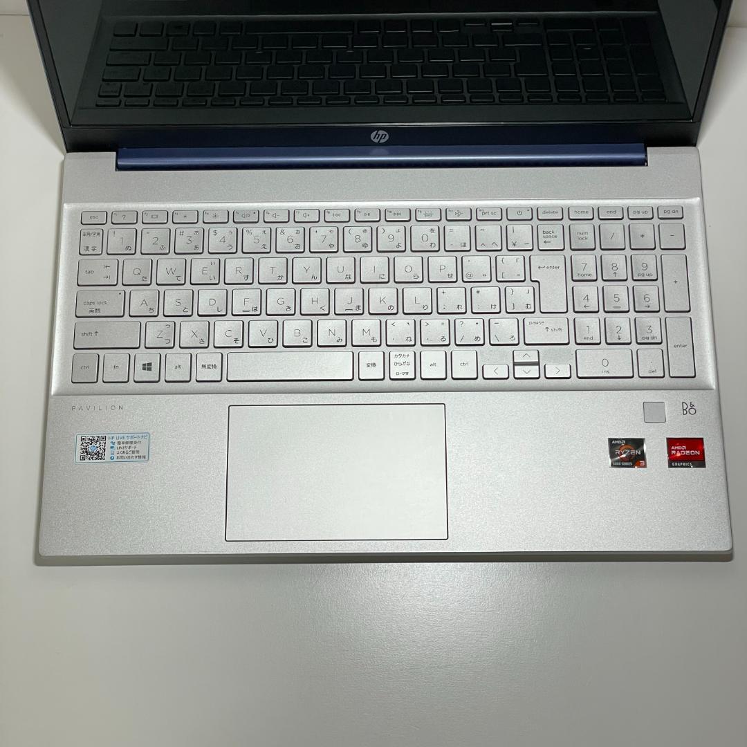 ★美品★HP Pavilion Ryzen3 ノートPC 16GB SSD 薄型