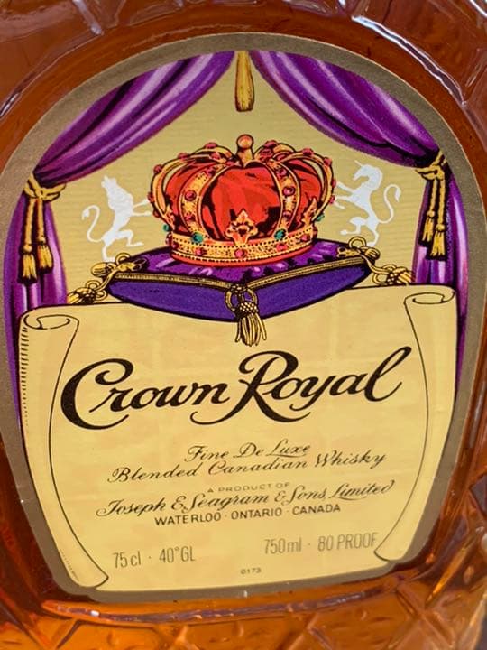 Crown  クラウンロイヤル　1976年　750ml