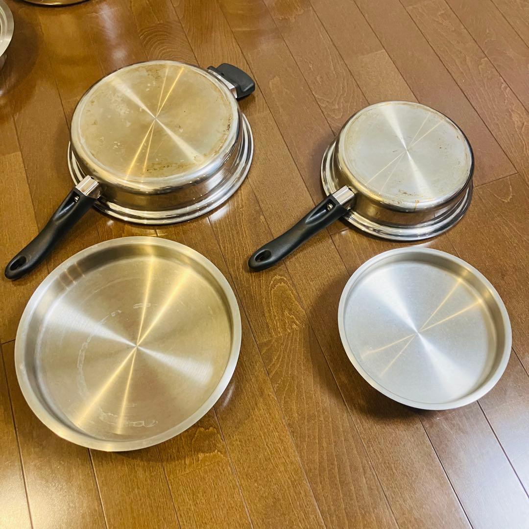 ち*ぃ様 アムウェイ シチューパン　ソースパン　フライパン　鍋セット