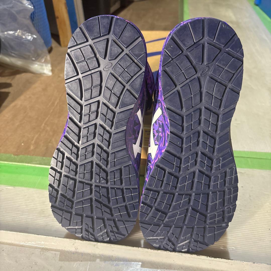 ASICS CREATSMAN 80A 安全靴 紫/青