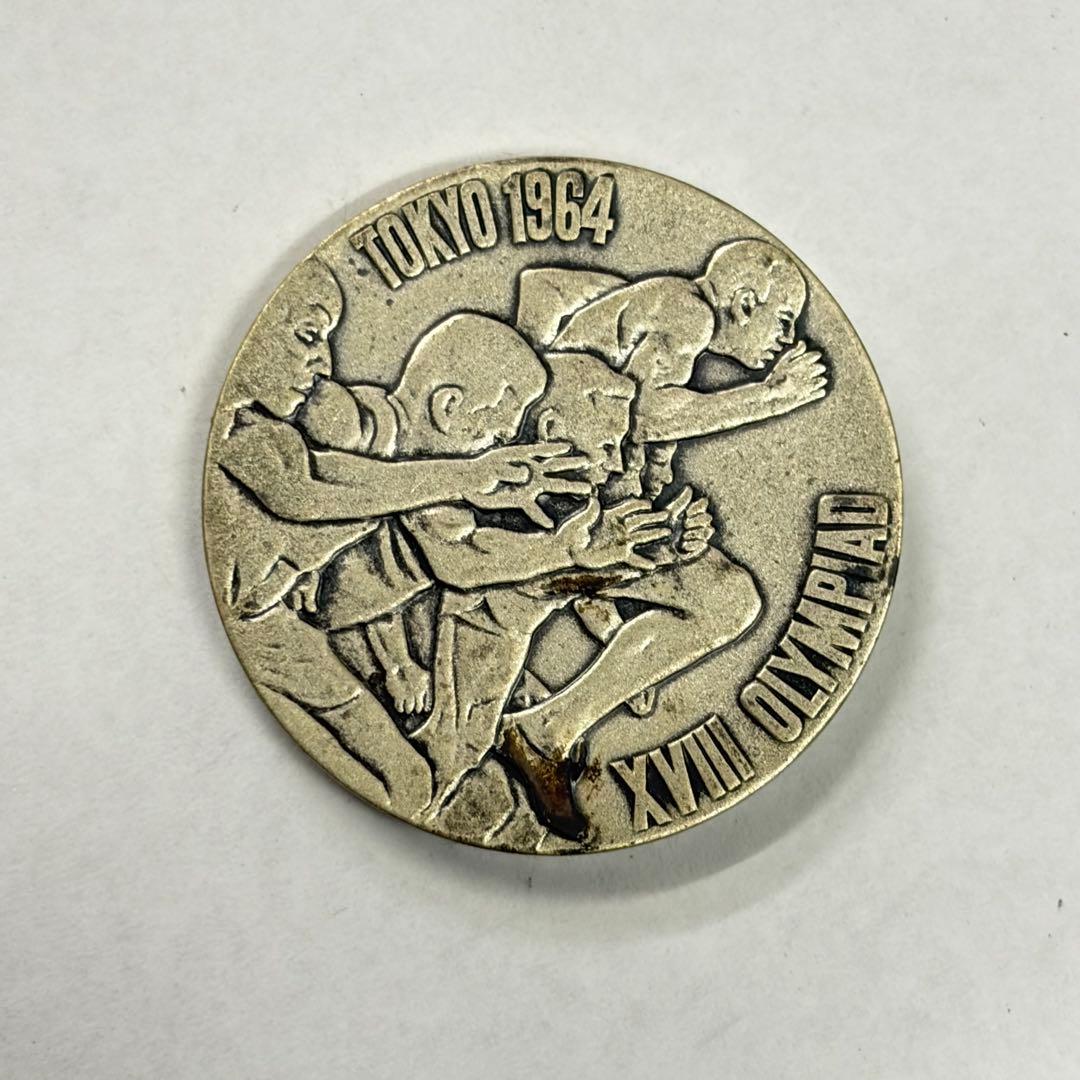 タ*シ様 1964年 東京五輪 記念 銀メダル オリンピック スターリングシルバ