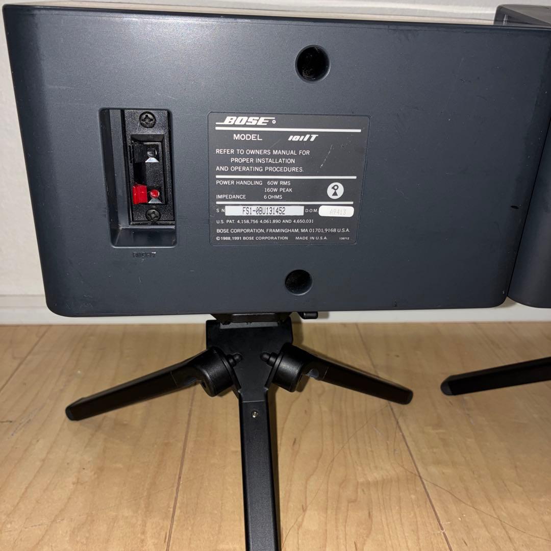 極美品　セット　BOSE 101IT・TS-1純正三脚スタンド 付き