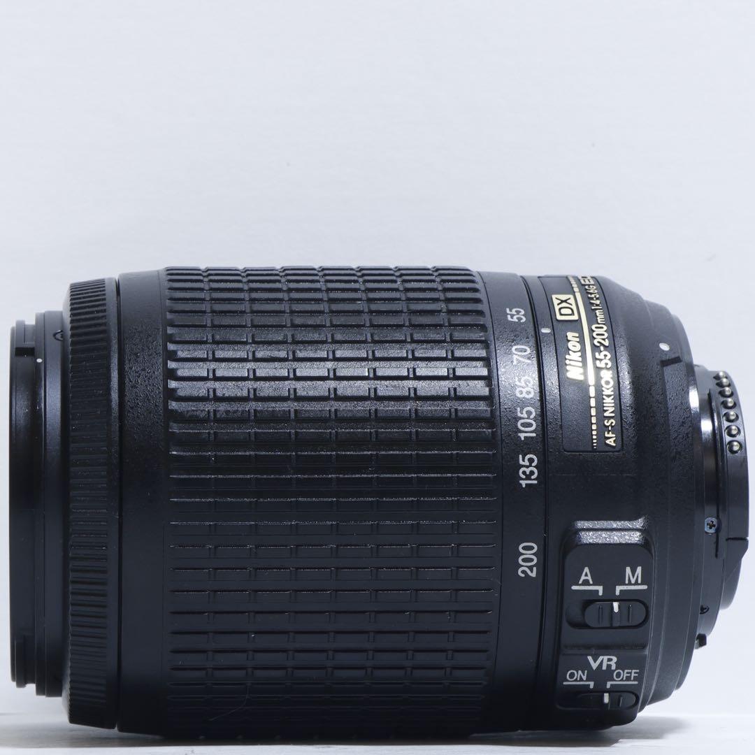 ニコン Nikon AF-S 55-200mm VR☆手振れ補正付き☆望遠レンズ