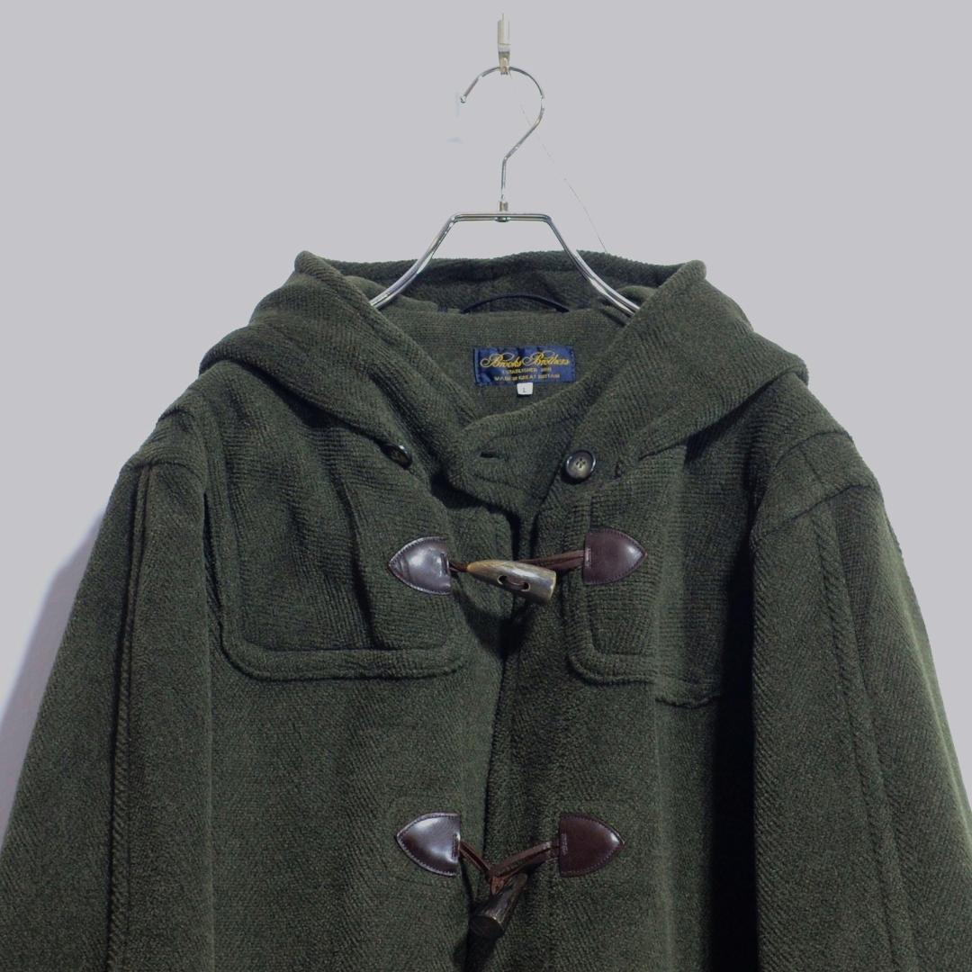 激レア超極上品 ムーアブルック ブルックスブラザーズ 杢緑 ダッフル L