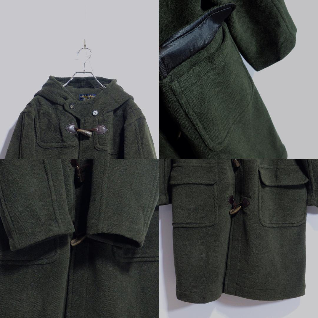 激レア超極上品 ムーアブルック ブルックスブラザーズ 杢緑 ダッフル L