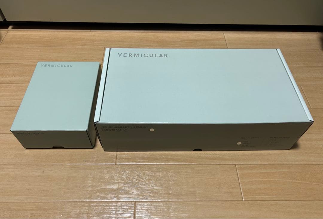 【新品・未使用】バーミキュラ フライパン エッグ＆トーストパン フルパッケージ