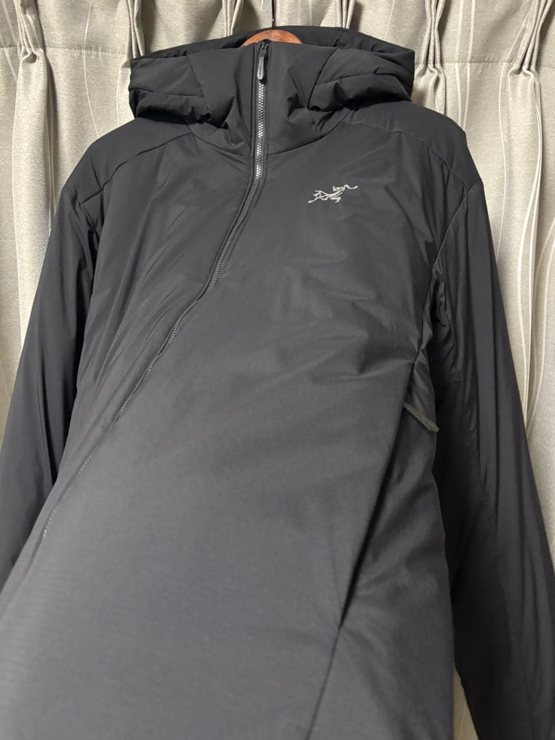 アトムヘビーウェイトフーディ　ブラック　Mサイズ