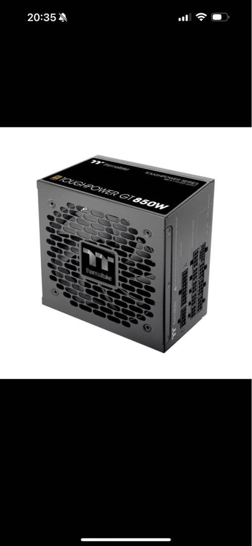 未使用　Thermaltake TOUGHPOWER GT 850W