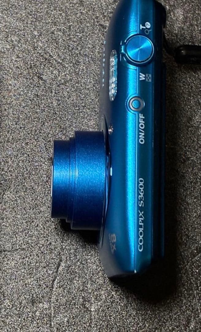 動作確認済 Nikon COOLPIX S3600 ブルー デジカメ コンデジ