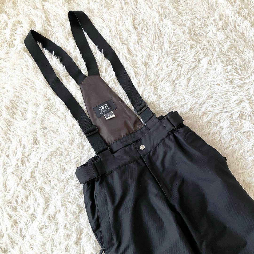 #11i✨BB✨スキー スノボ ウェア 上下セット レディースL ブラック