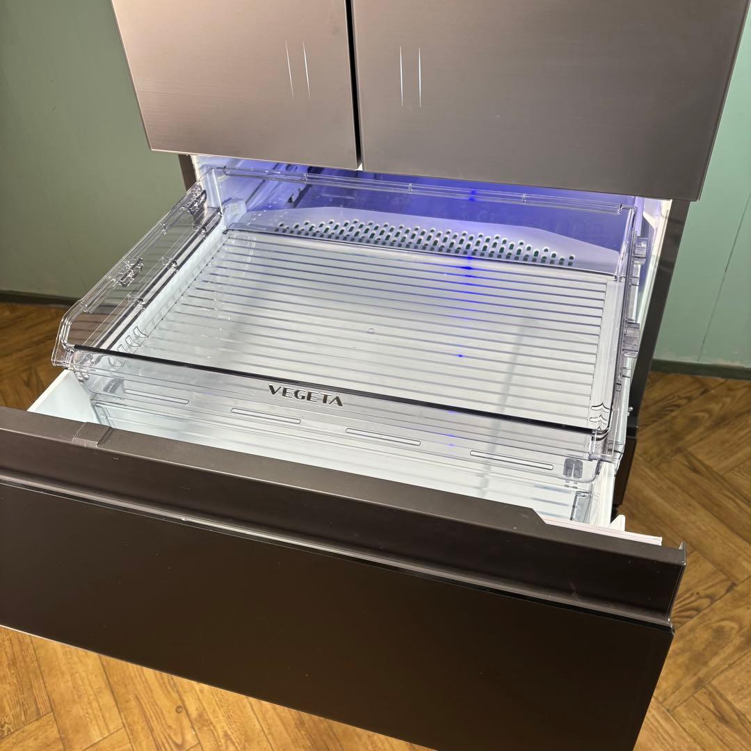 【大活躍✨】TOSHIBA 600L 冷蔵庫　良好　2022年製　自動ドア