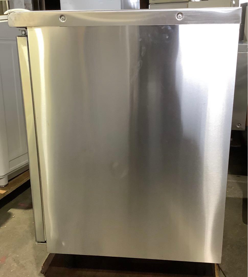 うみ フクシマ 業務用冷蔵庫1ドア冷蔵コールドテーブル 155L 08年製