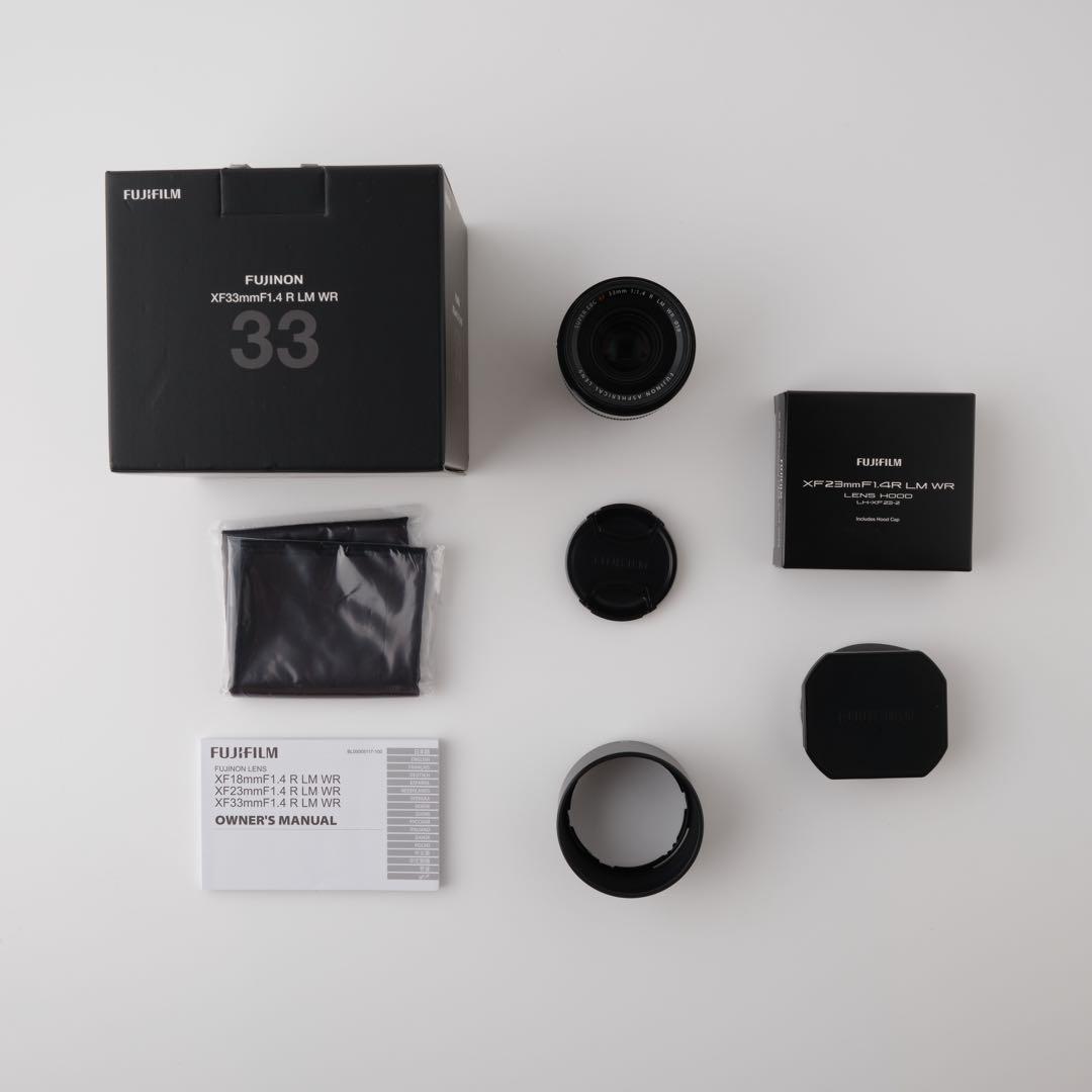 FUJIFILM フジノンレンズ XF33mmF1.4 R LM WR