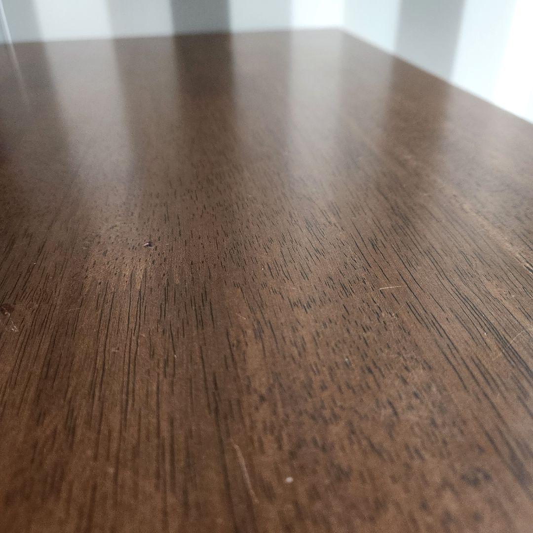 廃盤モデル 無印良品 MUJI 天然木　サイドテーブル　小　ラバーウッド材