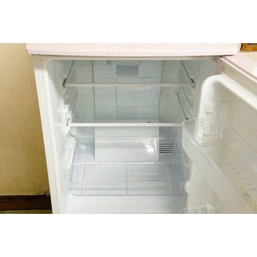 中古 SHARPシャープ 2ドア冷蔵庫 SJ-14X-P 137L 右開き