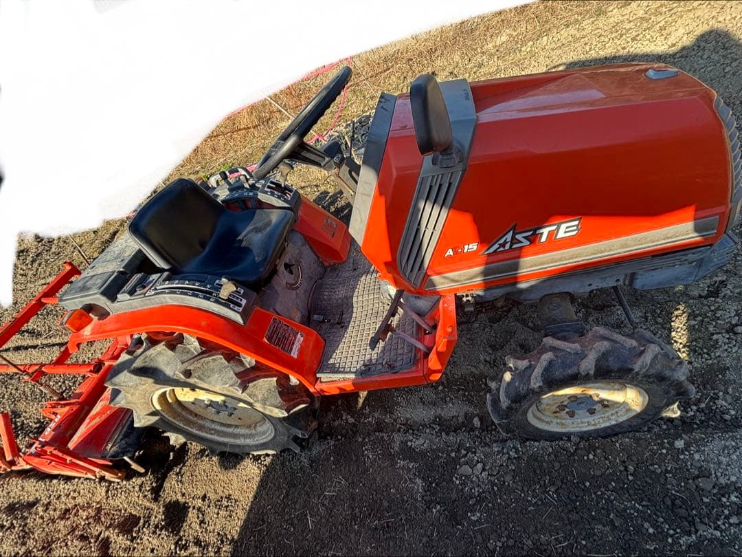 （とー）クボタ　トラクター　A-15 364時間　自動水平/深耕