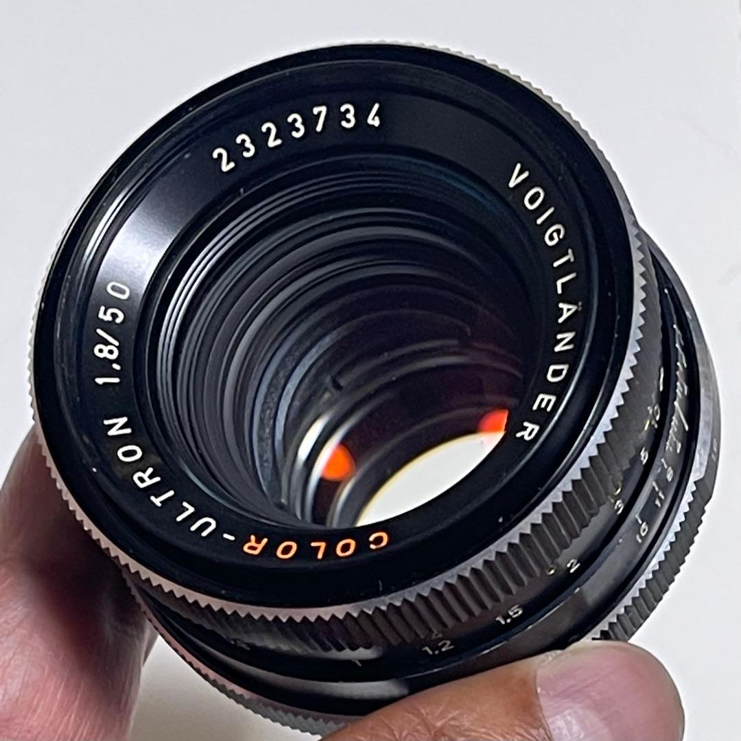 Voigtländer Ultron 50mm f/1.8 レンズ M42