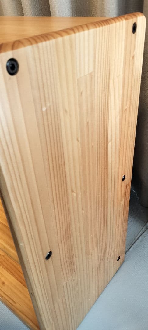 ブロック社　白木棚