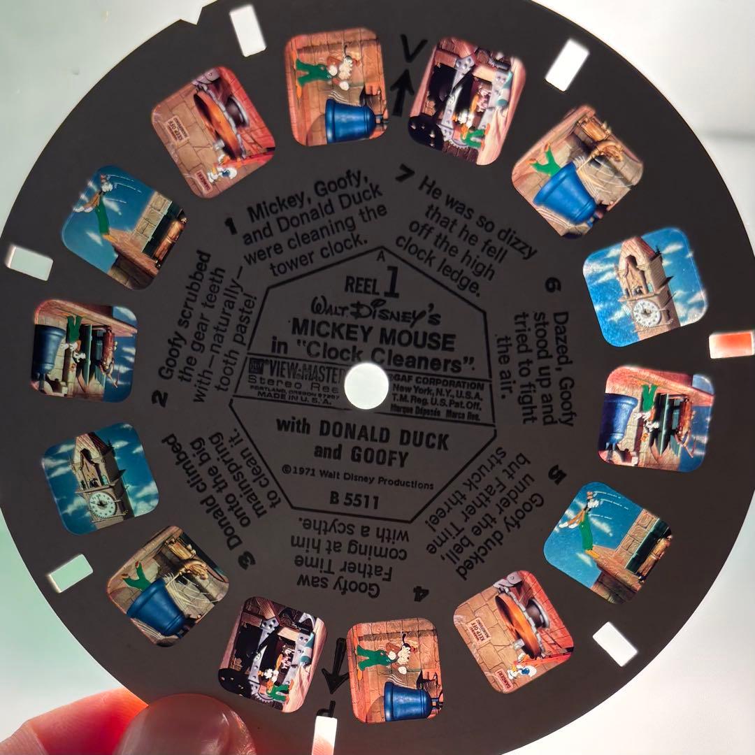 view master 70年代 Disneyリール16枚セット
