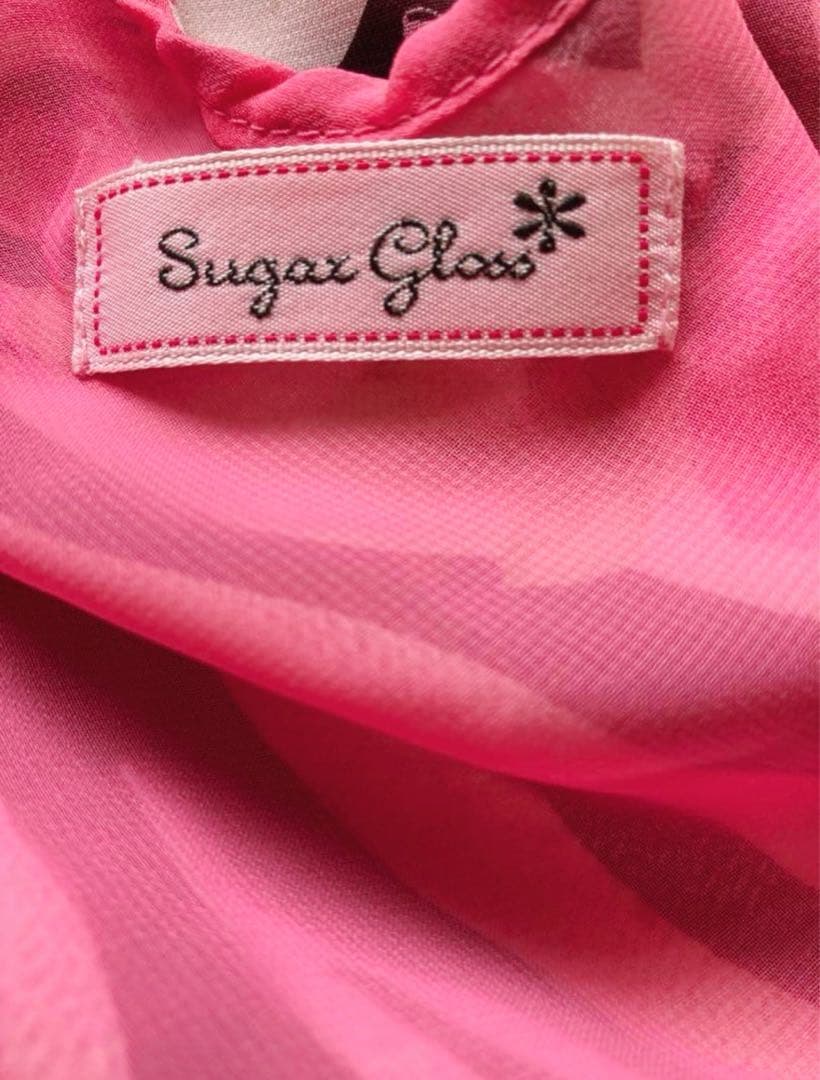 MA✽RS 武藤静香 カタログ掲載 ゼブラ薔薇柄 キャミトップス ピンク マーズ