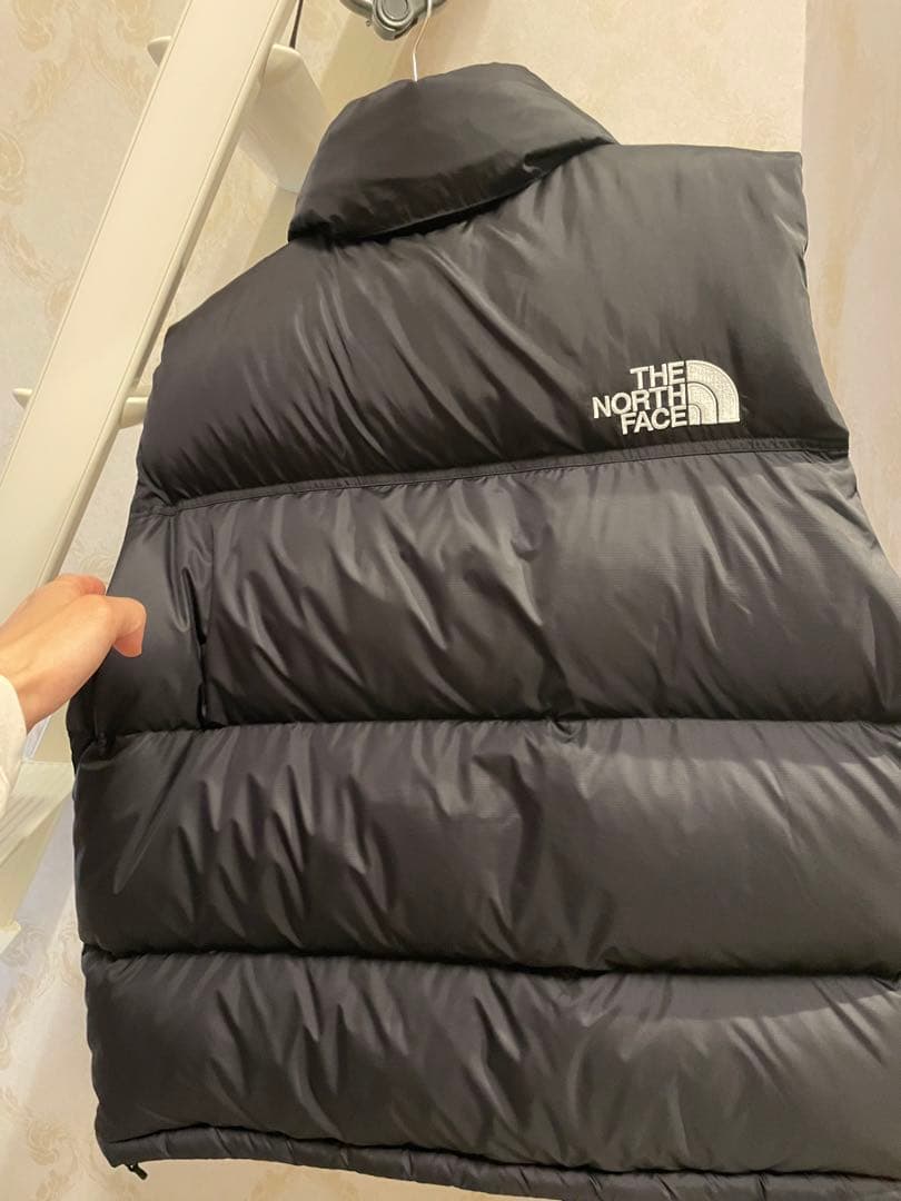 THE NORTH FACE ブラック ダウンベスト Ｍ