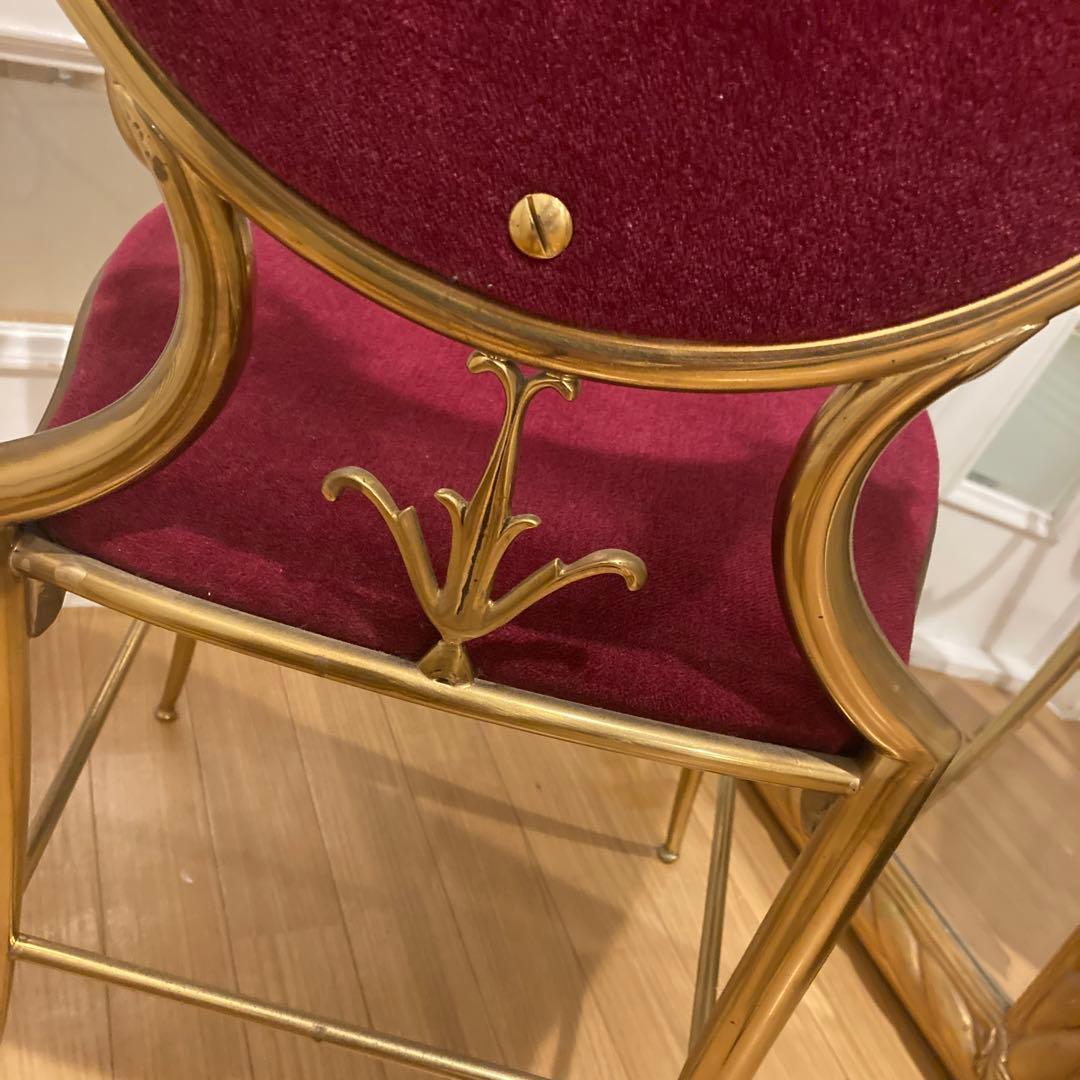 アンティーク　アイアンチェア