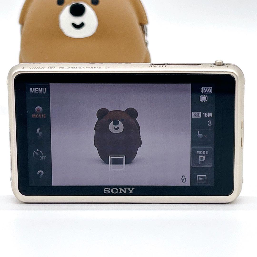 SONY ソニー Cyber-shot DSC-TX55 ゴールド デジカメ