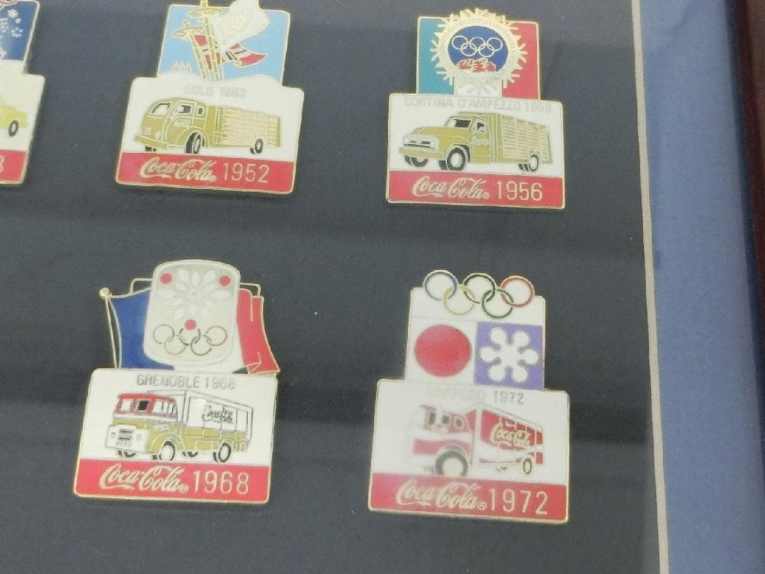 【美品】⭐️Coca-Cola オリンピック ピンバッジ 18個セット 1924