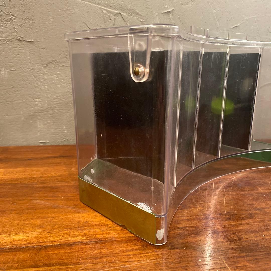 昭和レトロ 最高級アサヒ印バイアステープ 陳列什器 棚 ショーケース