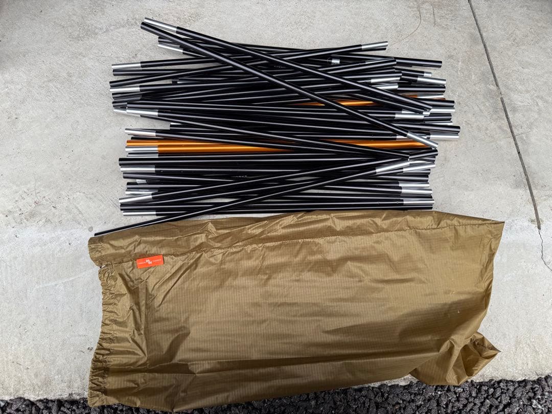 SHELTER G本体、メッシュドア2個、TPUドア、グランドシートセット