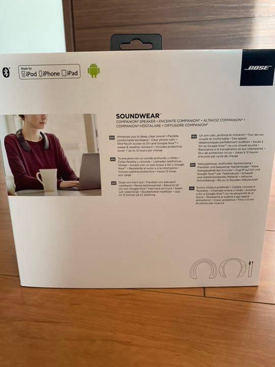 【美品】BOSE SOUNDWEAR COMPANION SPEAKER