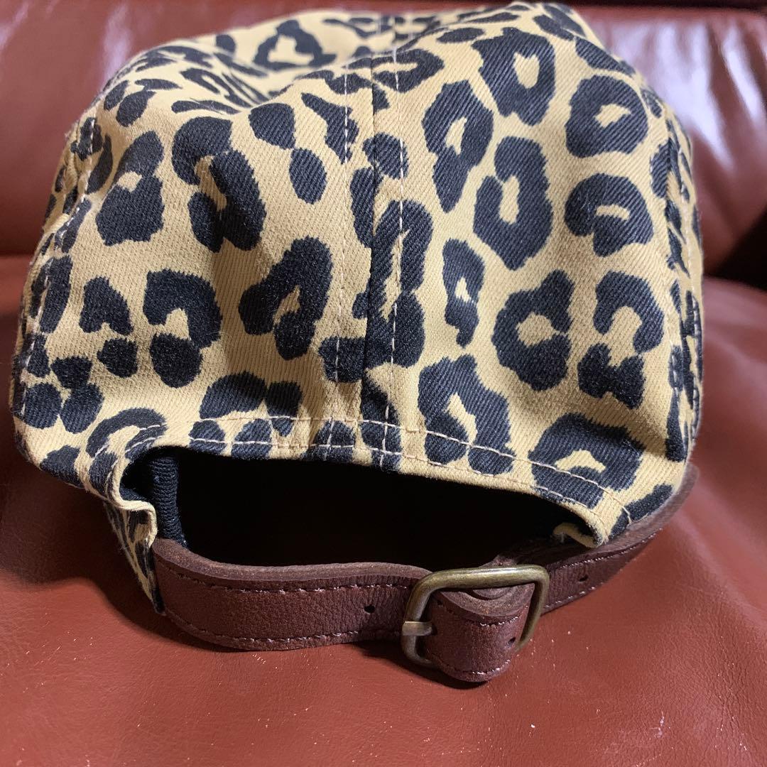 Supreme Washed Chino Twill Camp Cap レオパ