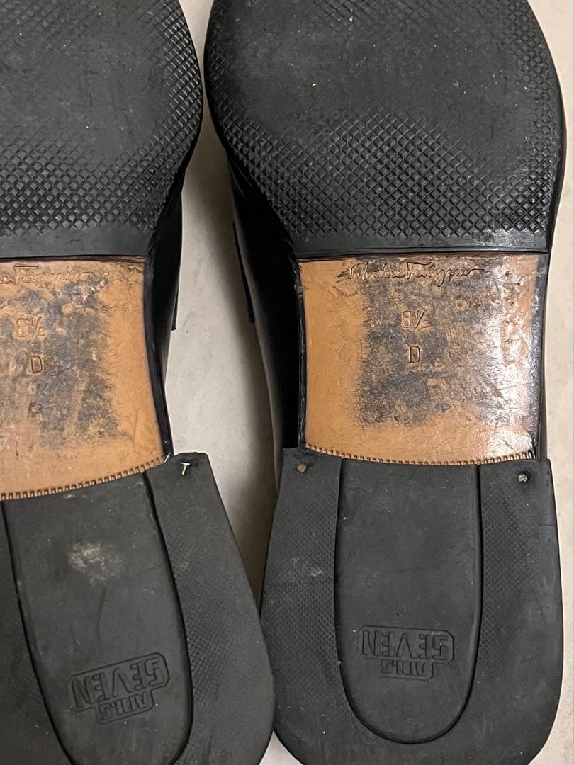 蜃*楼様 Salvatore Ferragamo タッセルローファー (8.5D