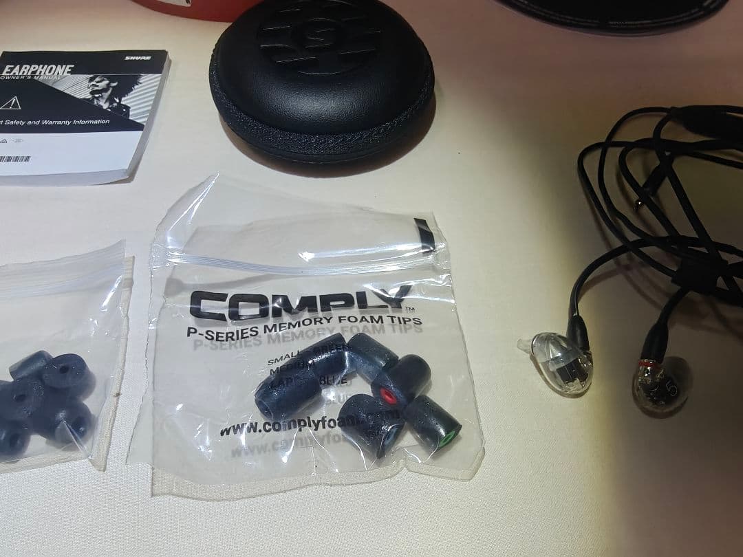 SHURE AONIC 5 SE53BACL+UNI-Aクリア マイクリモコン付