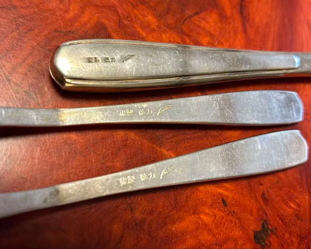 みん　銀製カトラリー　4セット