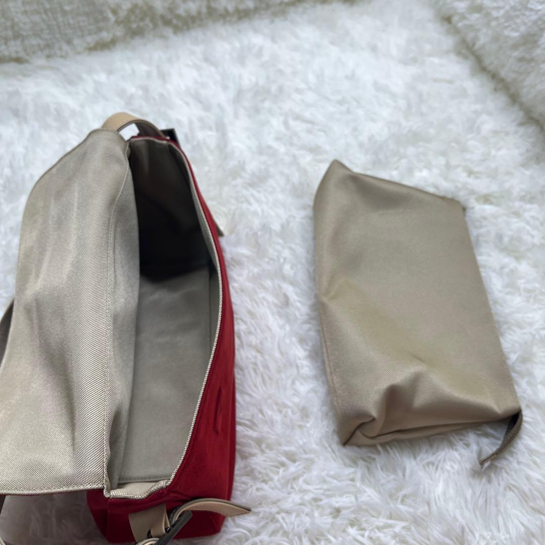 【極美品】ジバンシー　ハンドバッグ　スエード　ワインレッド　ショルダーバッグ