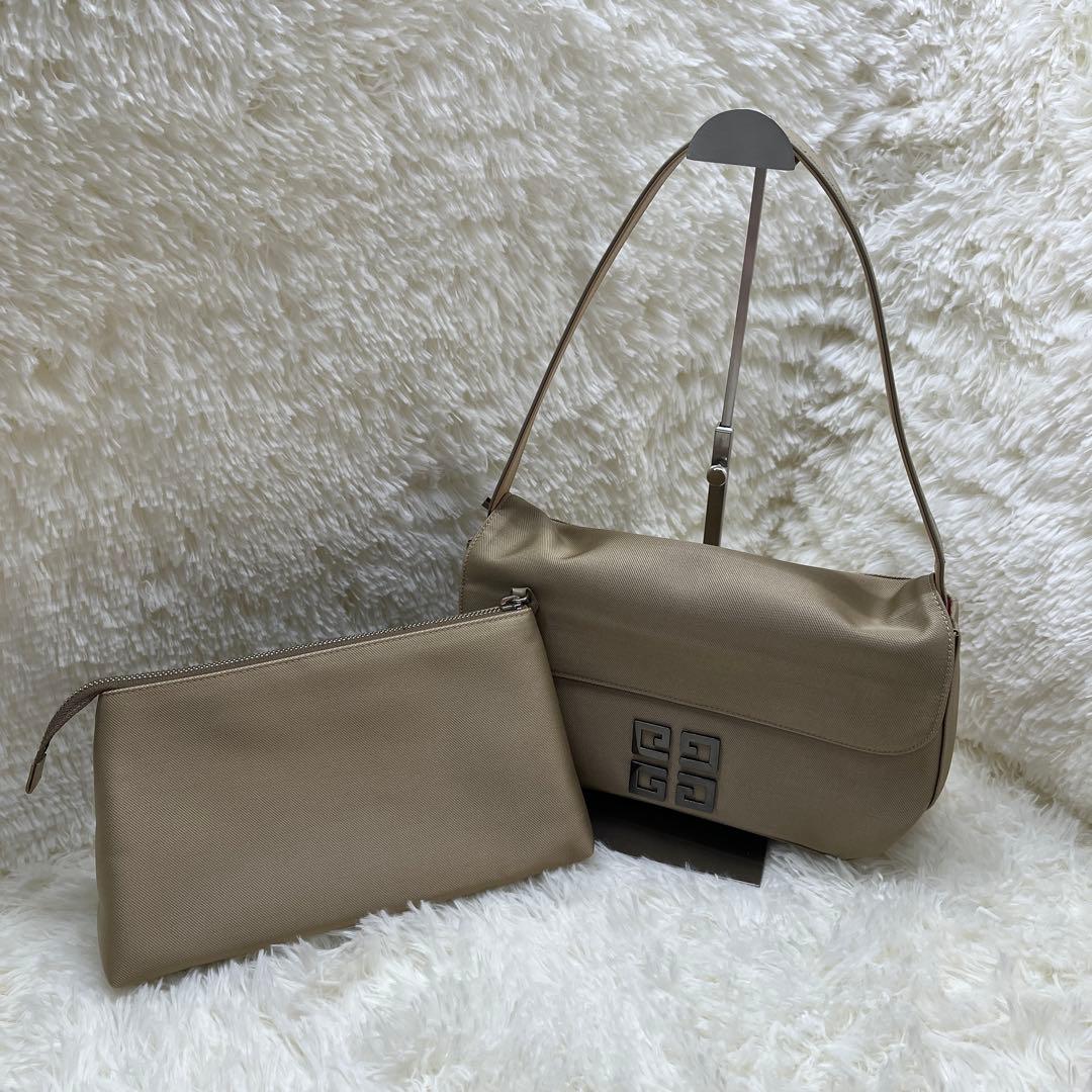 【極美品】ジバンシー　ハンドバッグ　スエード　ワインレッド　ショルダーバッグ