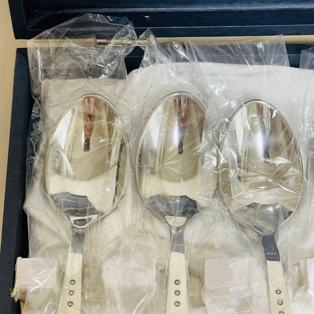 未使用 ラルフローレン コンチョ スプーン 5本セット カトラリー ステンレス