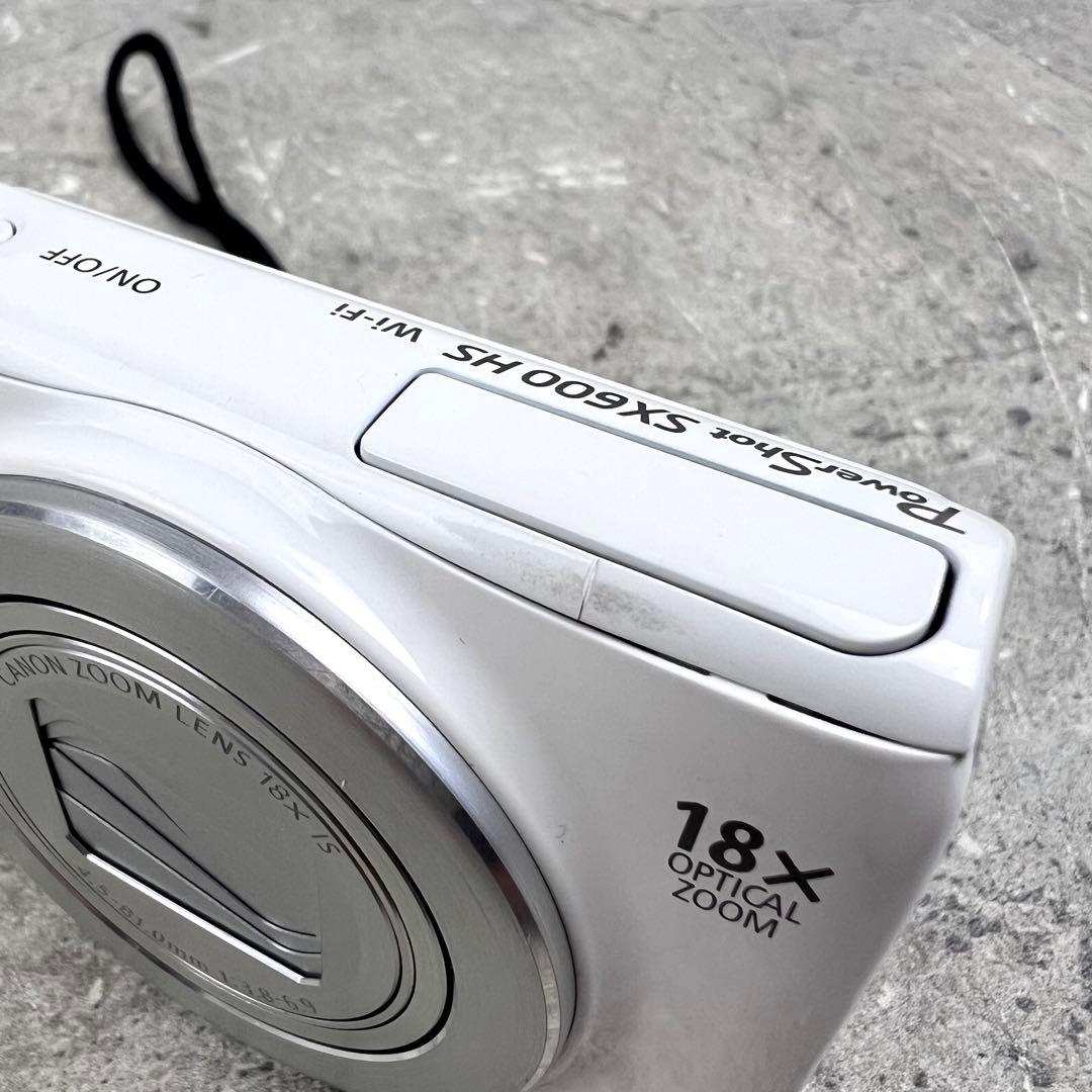 Canon powershot SX600HS デジタルカメラ　ホワイト