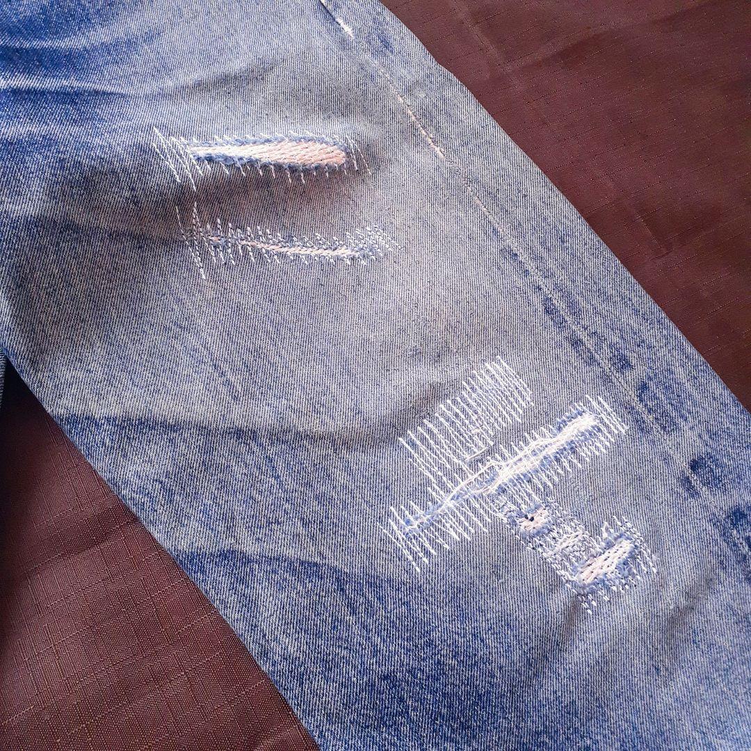 【ジャンク】LEVI'S【501XX 55年モデル】W32 バレンシア 復刻