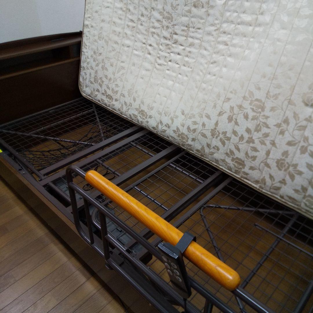 電動ベット　２モーター　シングル　ベットフレーム　ベッド