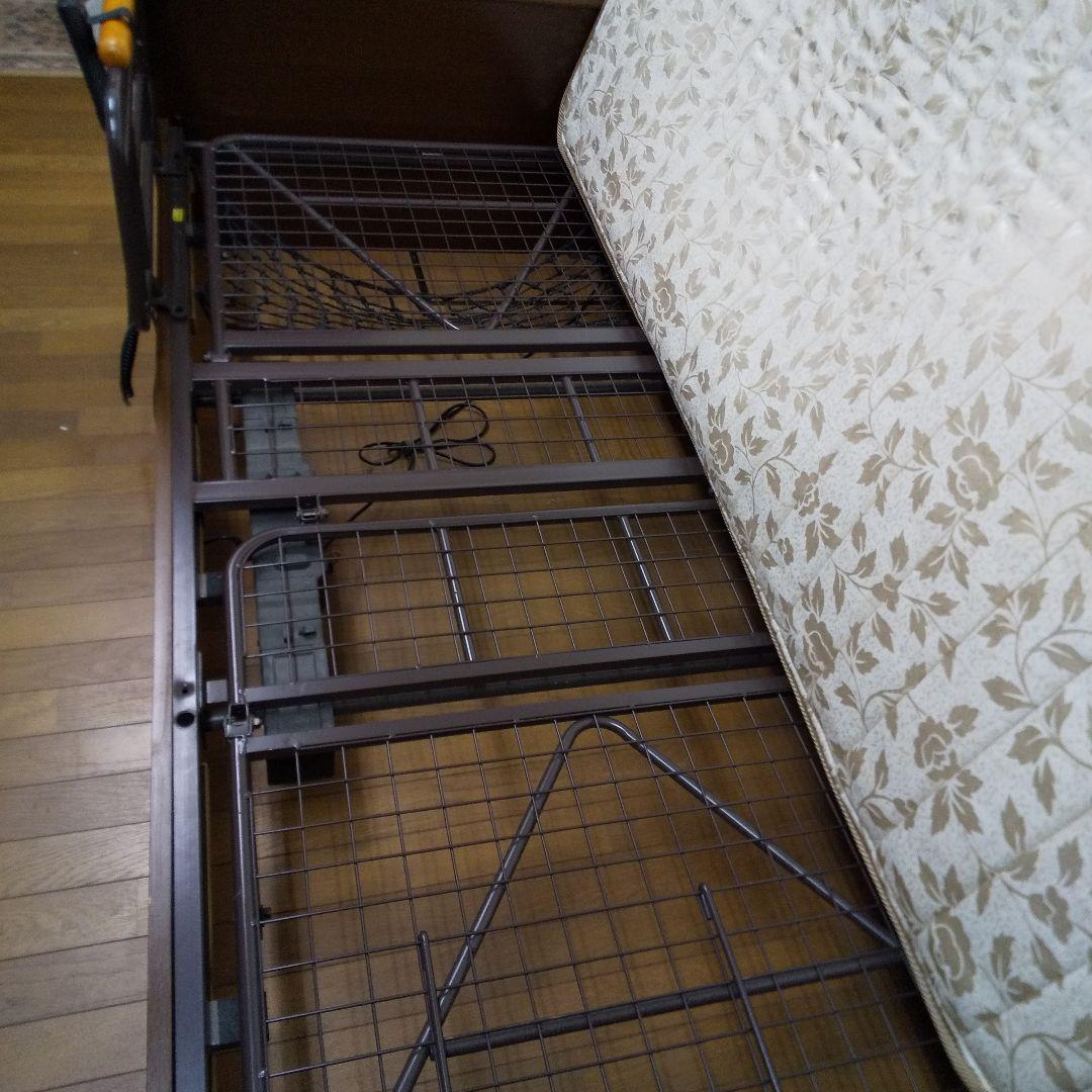 電動ベット　２モーター　シングル　ベットフレーム　ベッド