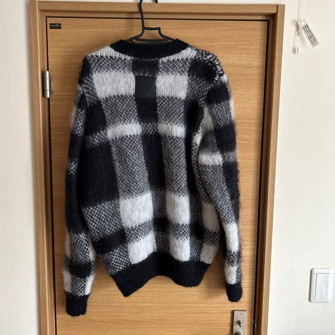 MAISON KITSUNÉ チェック柄 ニットセーター 長袖